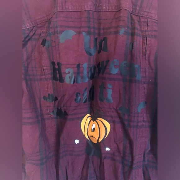 Halloween Flannel - Picture 1 of 6